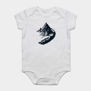 Mountains Baby Bodysuit